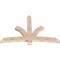 Ekena Millwork Davenport Smooth Timber Gable Bracket, Douglas Fir, 72"W x 48"H x 3 1/2"D x 5 1/2"F, 16/12 Pitch GBW072X48X0406DAV00SDF - alternate 3